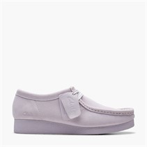 Clarks Damenschuhe Wallabee Evo Lilac Suede