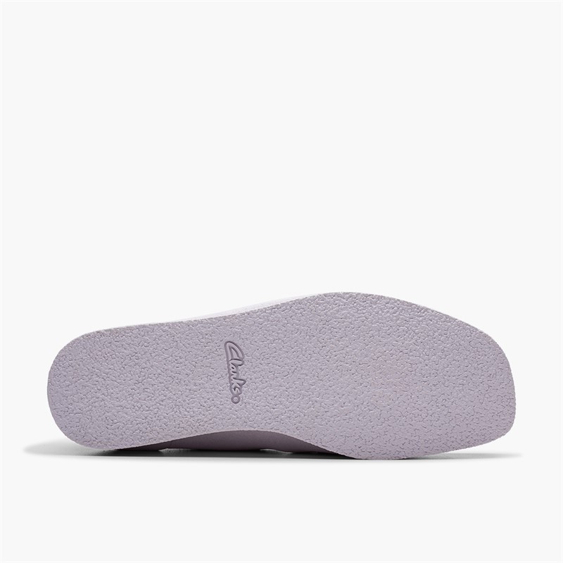 Clarks Damenschuhe Wallabee Evo Lilac Suede