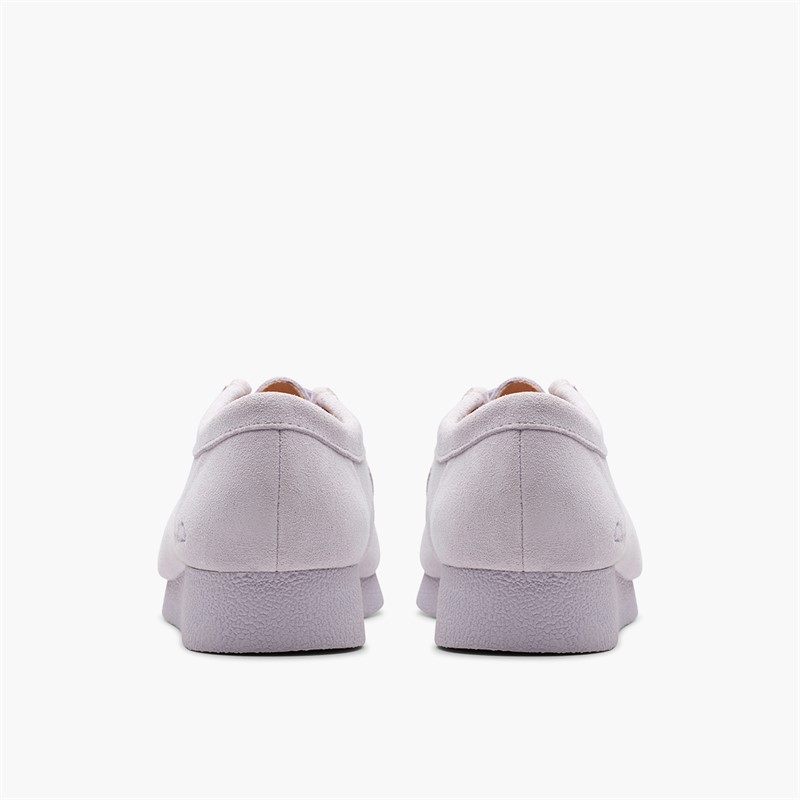 Clarks Damenschuhe Wallabee Evo Lilac Suede