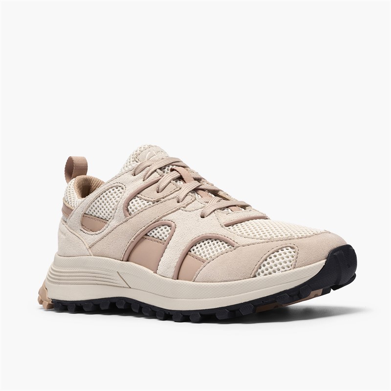 Clarks Damen ATL Trek Mesh wasserdichte Turnschuhe Sand Combi