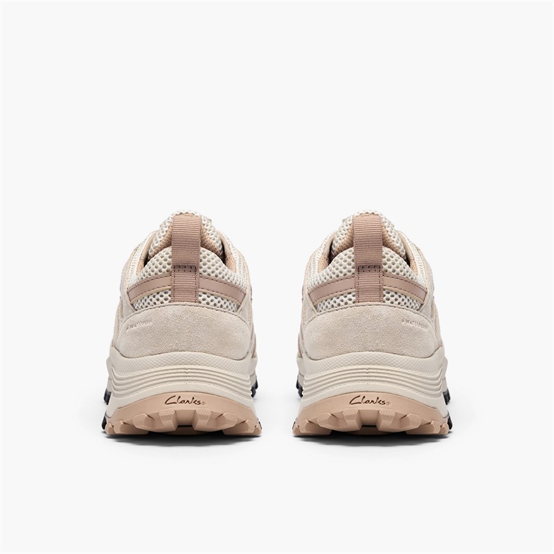 Clarks Damen ATL Trek Mesh wasserdichte Turnschuhe Sand Combi