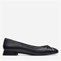 Clarks Damen Ubree 15 Schritt Schuhe Black Leather