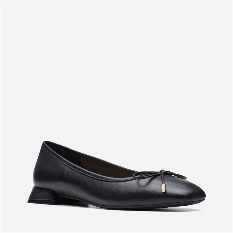 Clarks Damen Ubree 15 Schritt Schuhe Black Leather