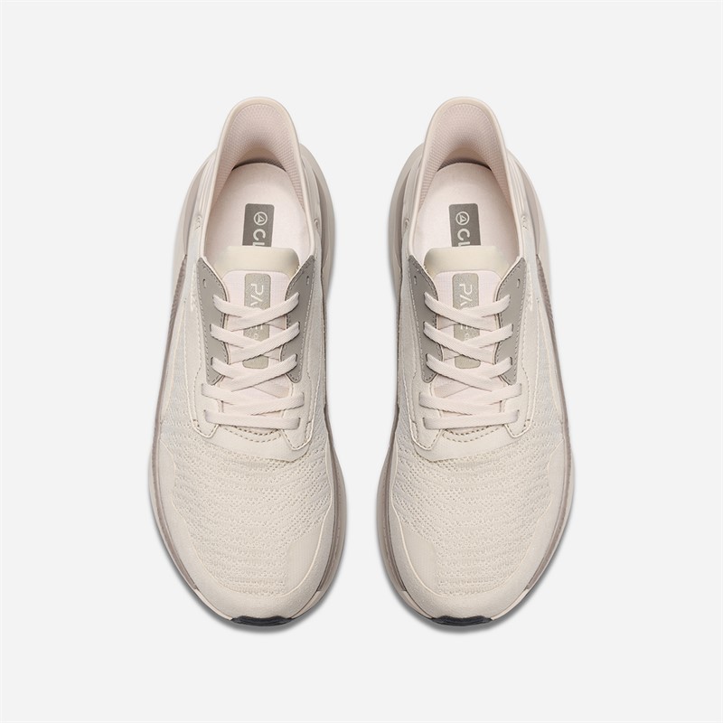 Clarks Herre Pace Træningssko Off White Combi