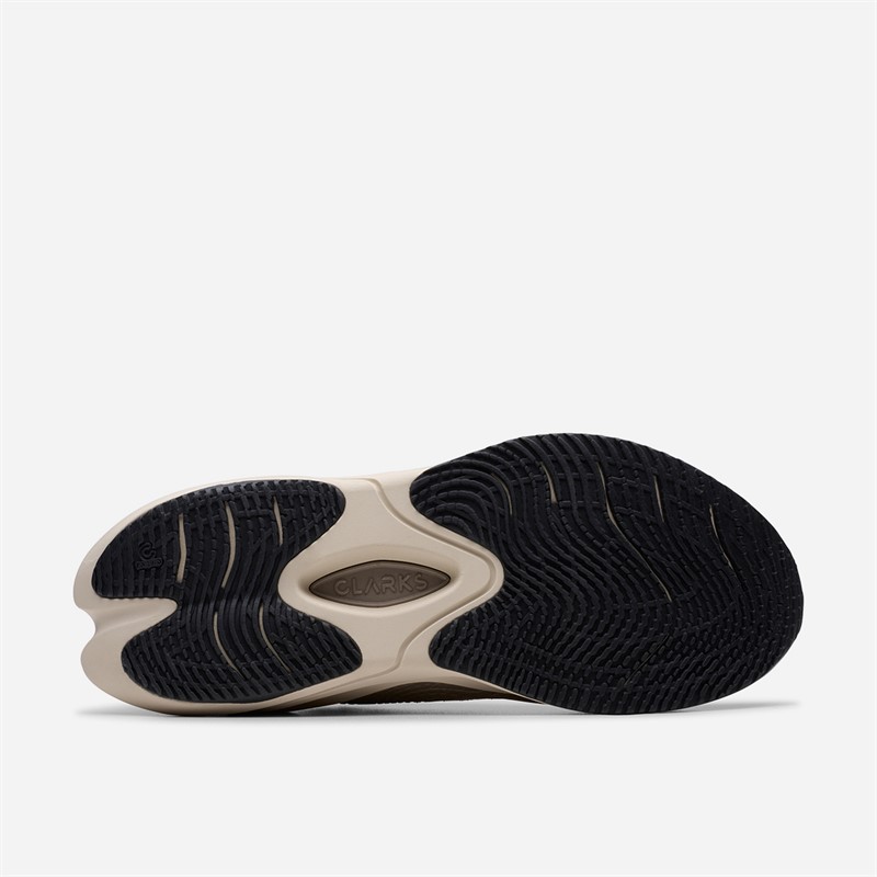 Clarks Herre Pace Træningssko Off White Combi