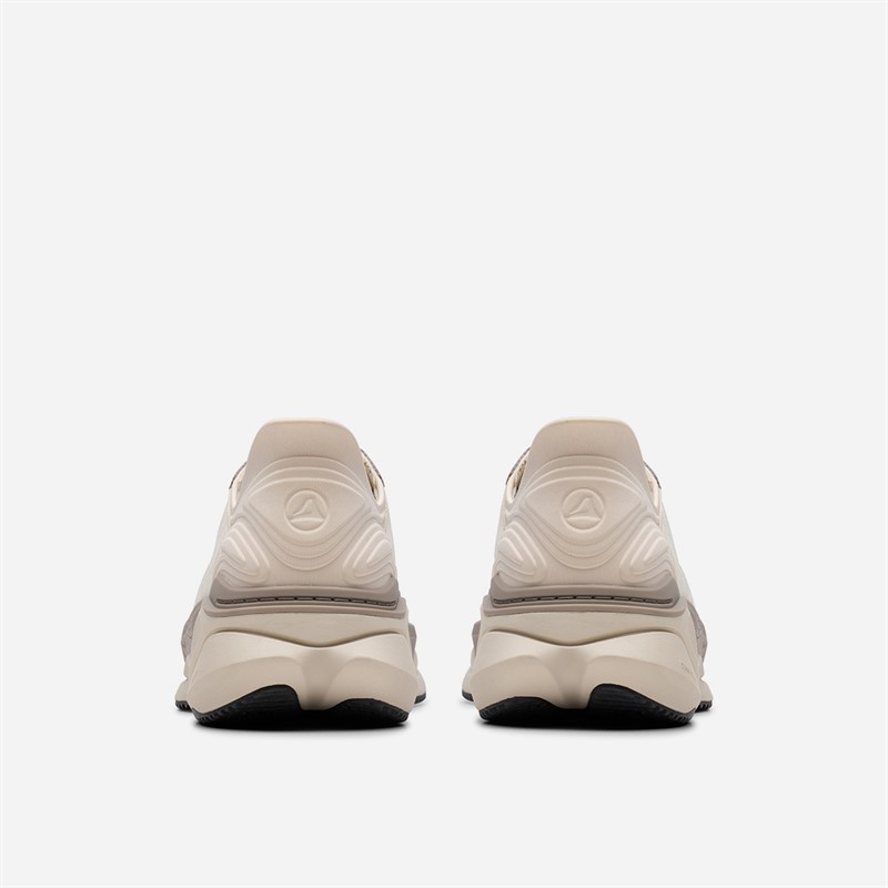 Clarks Herre Pace Træningssko Off White Combi