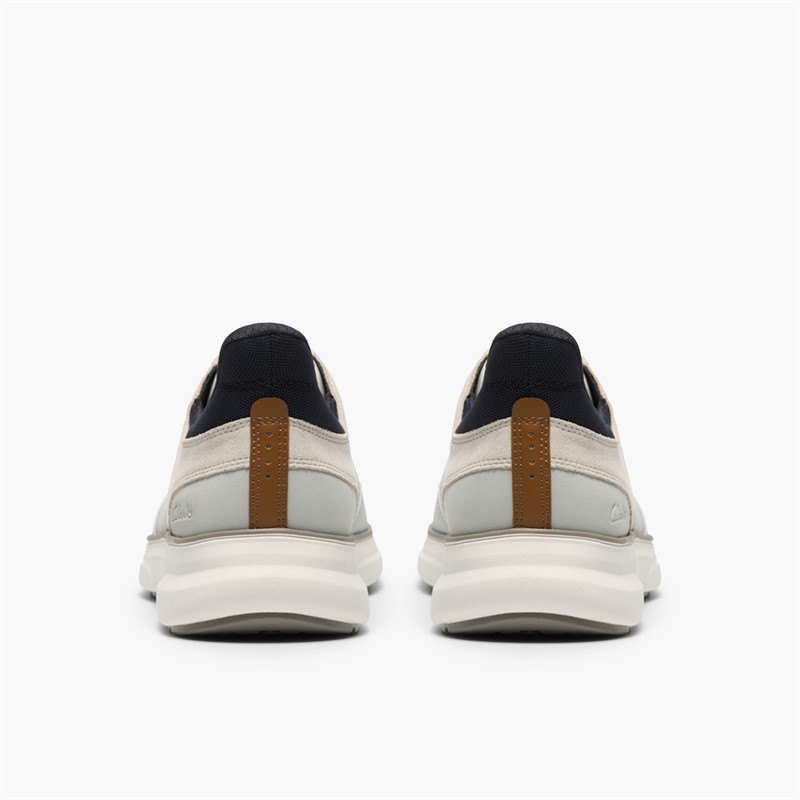 Clarks Herren Mullan Eay Sportschuhe White Combi
