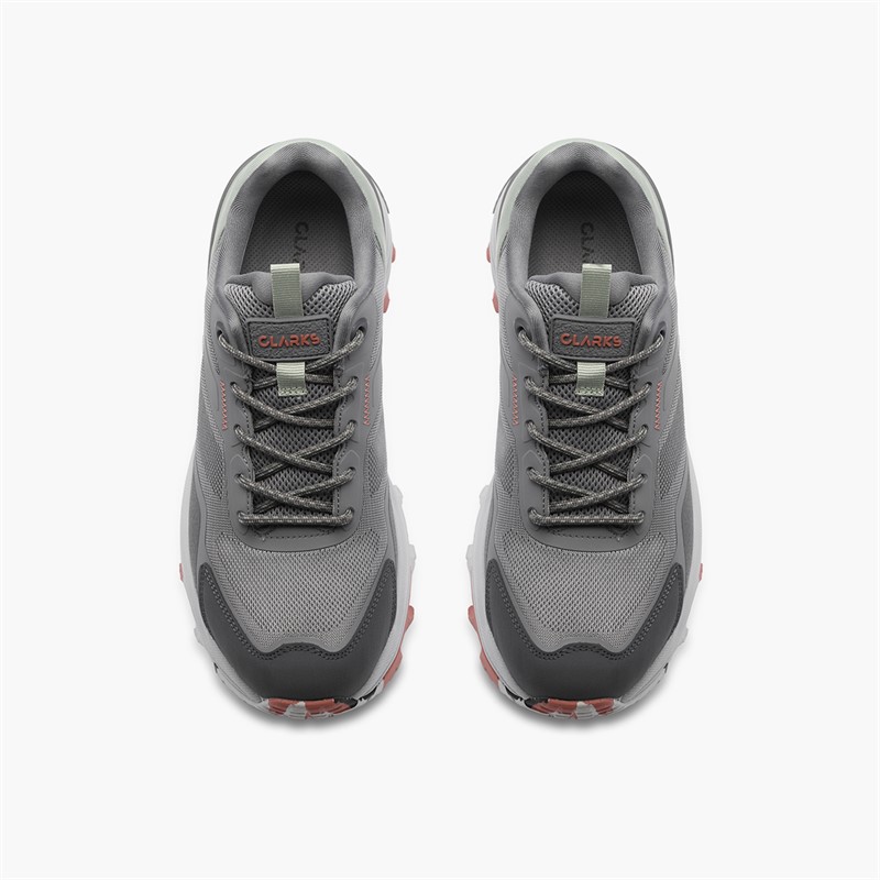 Clarks Dame Laila Trail Træningssko Dark Grey Combi
