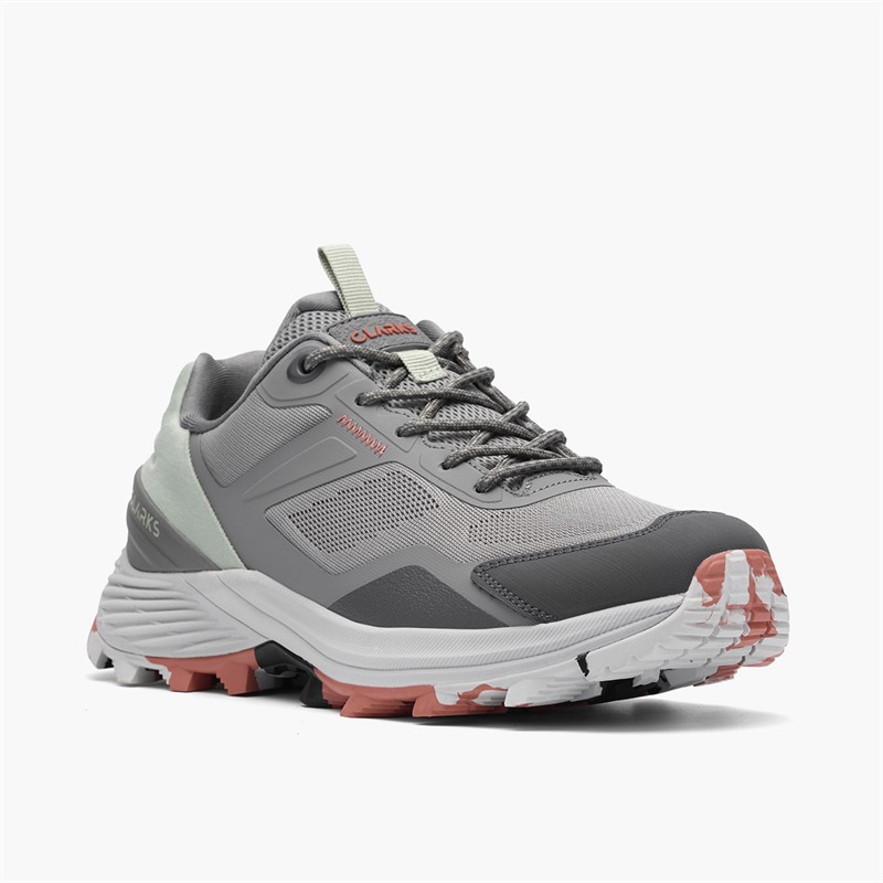 Clarks Dame Laila Trail Træningssko Dark Grey Combi