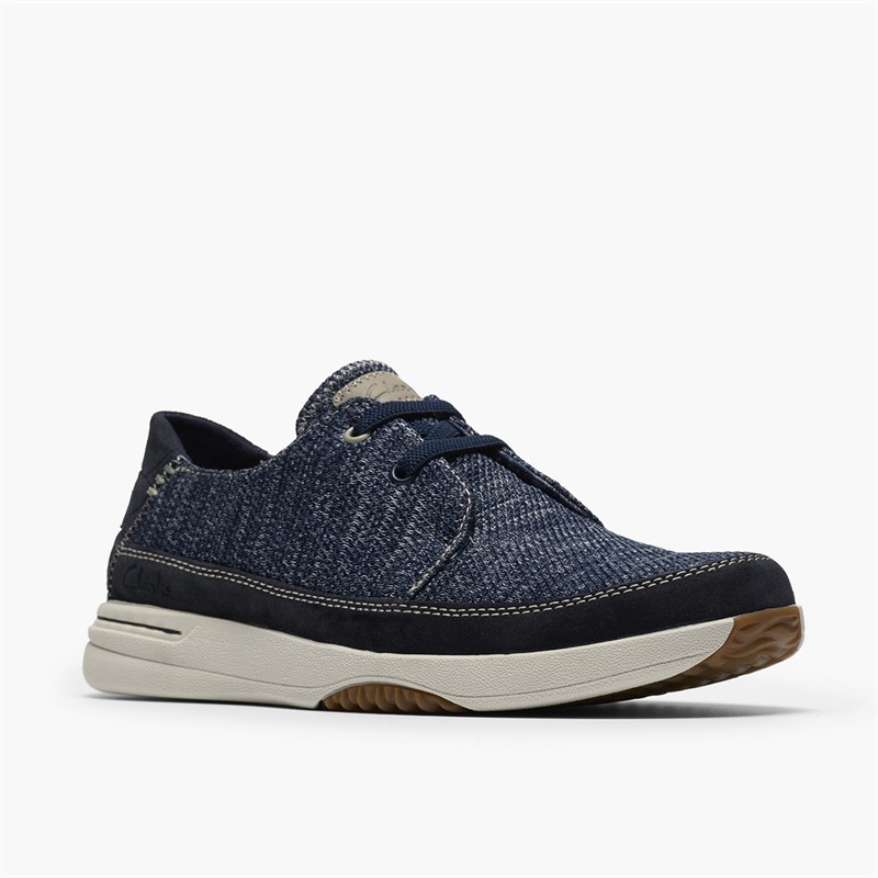 Clarks Herresko Easeway Snøre Navy Combi