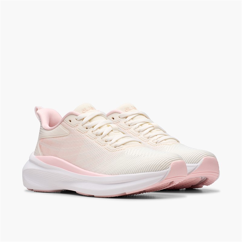 Clarks Damen Adora Sport Turnschuhe Blush Combi