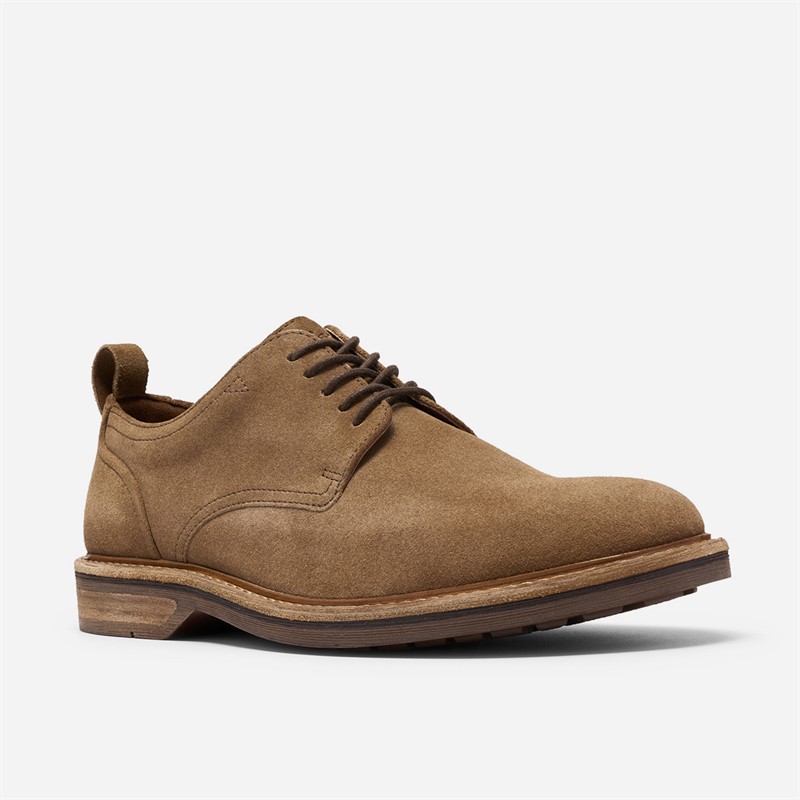 Clarks Herre Aldwin snøre sko Tan Suede