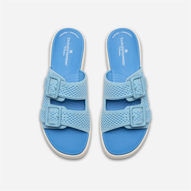 Clarks Damen Drift Faye Sandalen Bright Blue