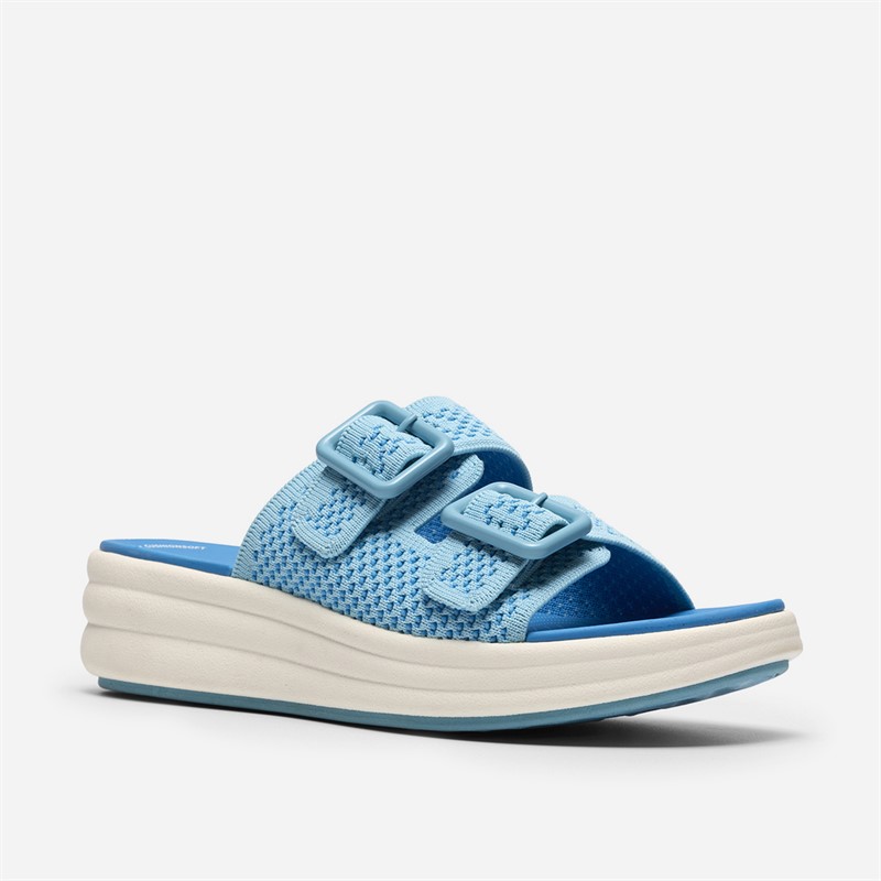 Clarks Damen Drift Faye Sandalen Bright Blue