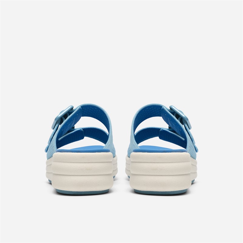 Clarks Damen Drift Faye Sandalen Bright Blue