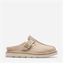 Clarks Womens Solsbury Mule Sandals Sand Suede