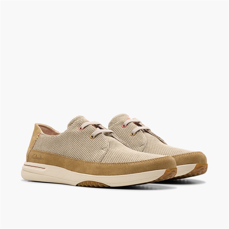 Clarks Herresko Easeway Snøre Sand Combi