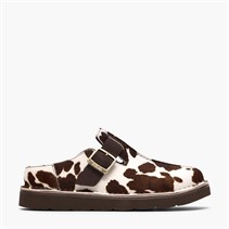 Clarks Damen Solsbury Mulesandalen Cow Print