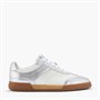 Clarks Womens Maseri Walk Trainers Metallic Combi