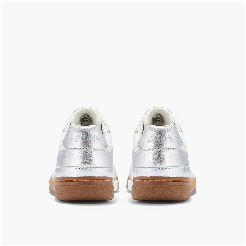 Clarks Womens Maseri Walk Trainers Metallic Combi