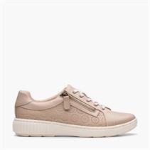 Clarks Dame Caroline Rio Trænere Sand Leather