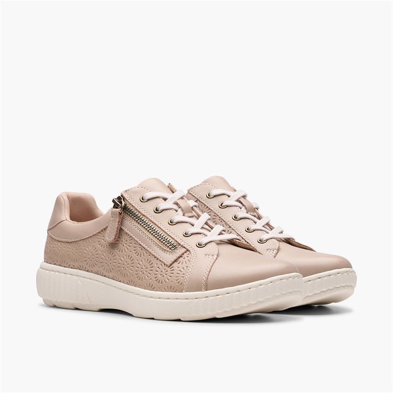 Clarks Dame Caroline Rio Trænere Sand Leather