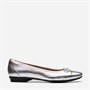 Clarks Womens Candra Light Shoes Silver Metallic