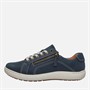 Clarks Damen Nalle Weite Passform Turnschuhe Navy Nubuck