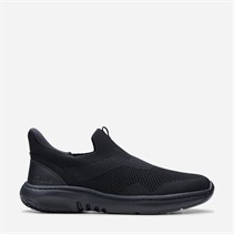 Clarks Herre Pro Free Strik Træningssko Black Knit