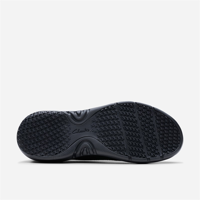 Clarks Herre Pro Free Strik Træningssko Black Knit