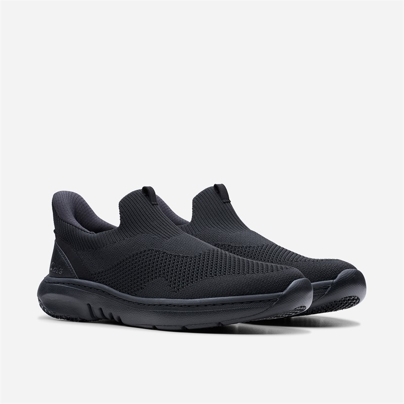 Clarks Herre Pro Free Strik Træningssko Black Knit
