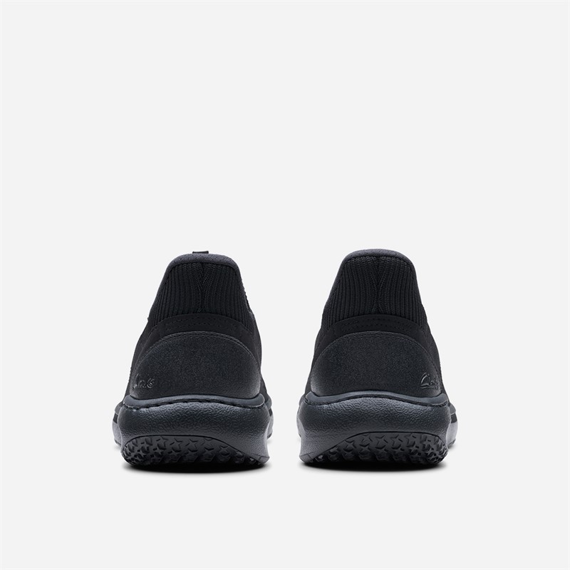 Clarks Herre Pro Free Strik Træningssko Black Knit