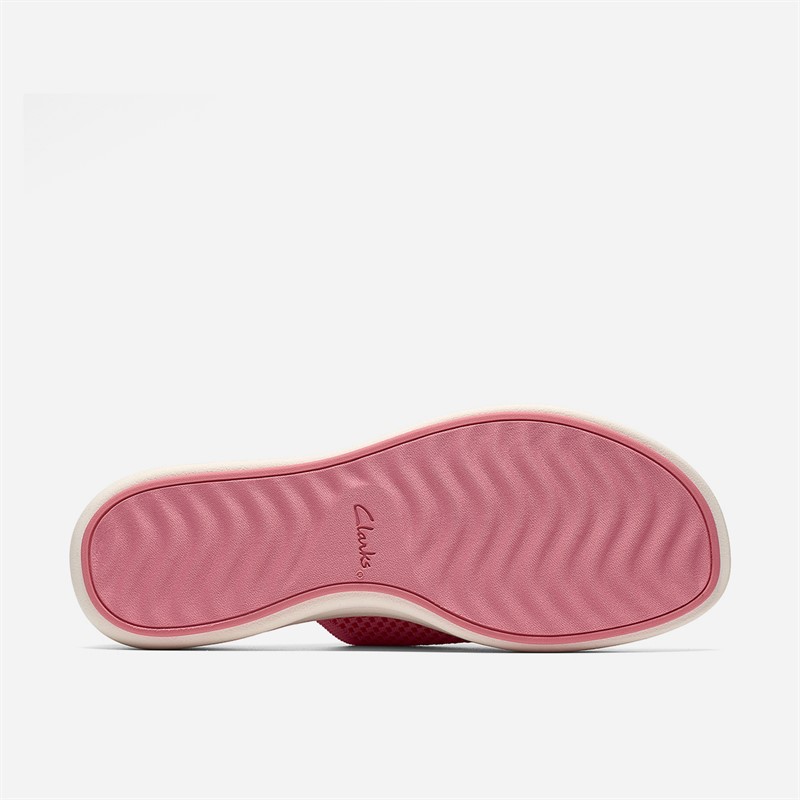 Clarks Damen Drift Faye Sandalen Rosa