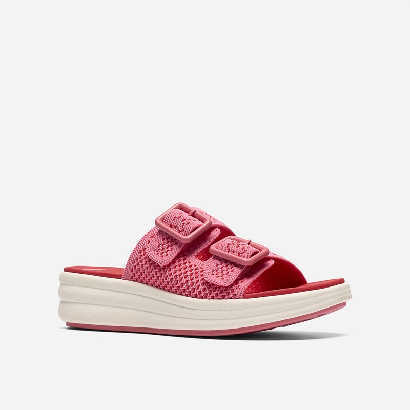 Clarks Damen Drift Faye Sandalen Rosa
