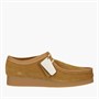 Clarks Herren Premium Wallabee Evo G Schuhe Ochre Suede