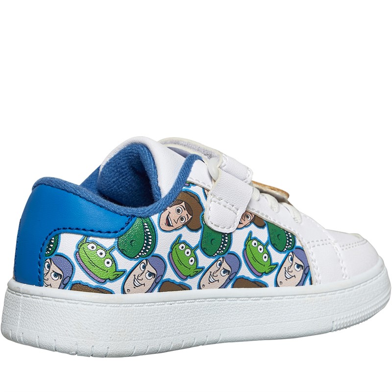 Toy Story Boys Porth Trainers White