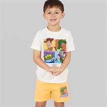 Marvel Boys T-Shirt And Shorts Co-Ord Set Yellow