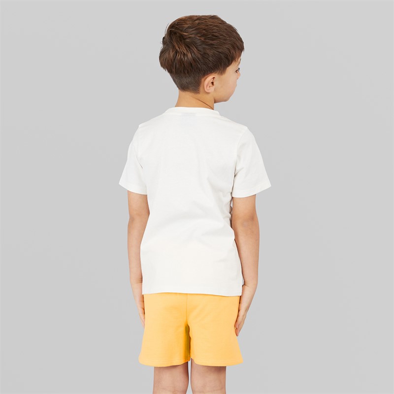 Marvel Boys T-Shirt And Shorts Co-Ord Set Yellow