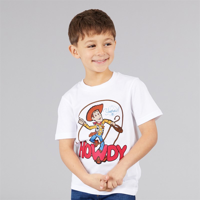 Toy Story Boys Five Pack T-Shirts Multi