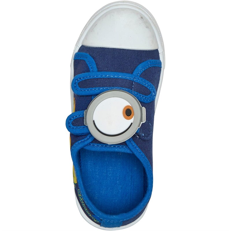 Minions Boys Mexico Canvas Pumps Blue
