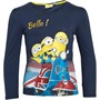 Minions Hauts Fille Bleu Marine