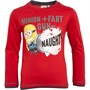 Minions T-shirt à manches longues Garçon Rouge