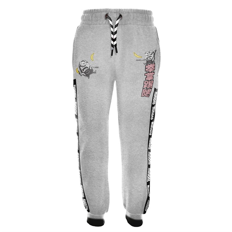 Minions Jongens Joggingbroek Grijs