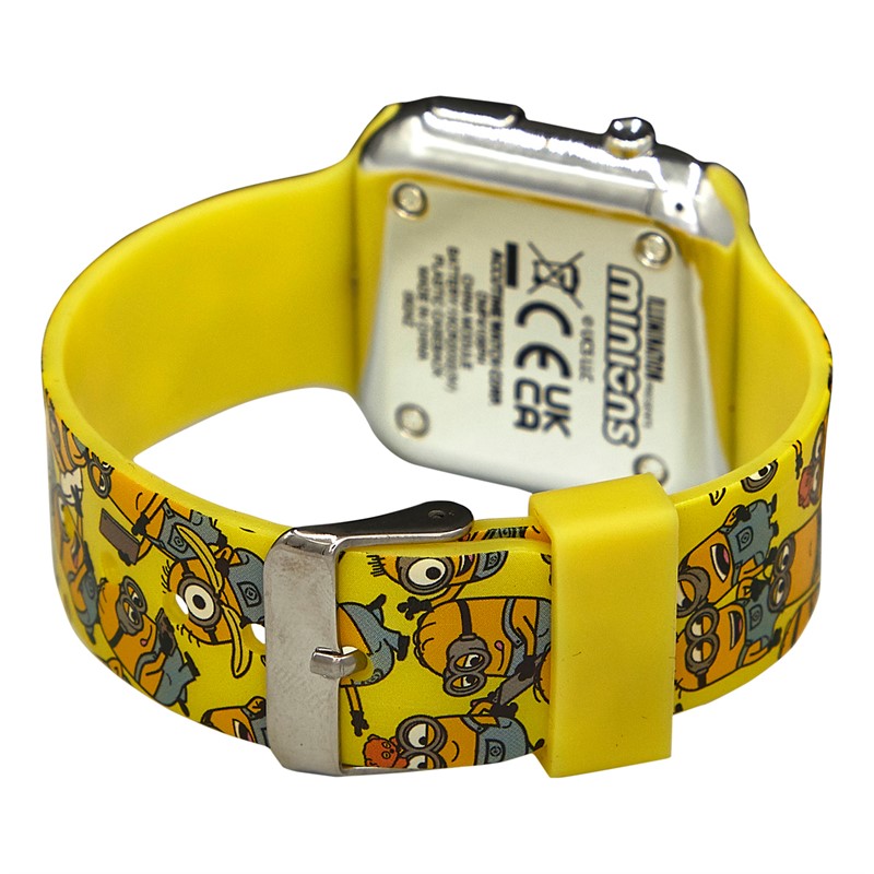 Minions Kids Printed Strap LED Watch Multi