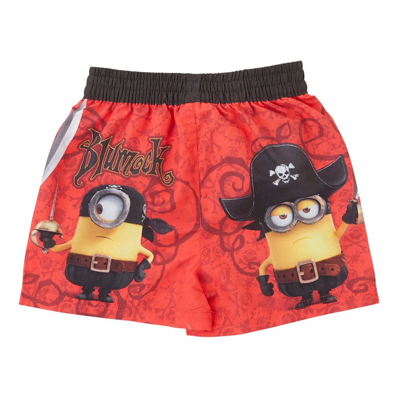 Minions Badehose Junge Rot