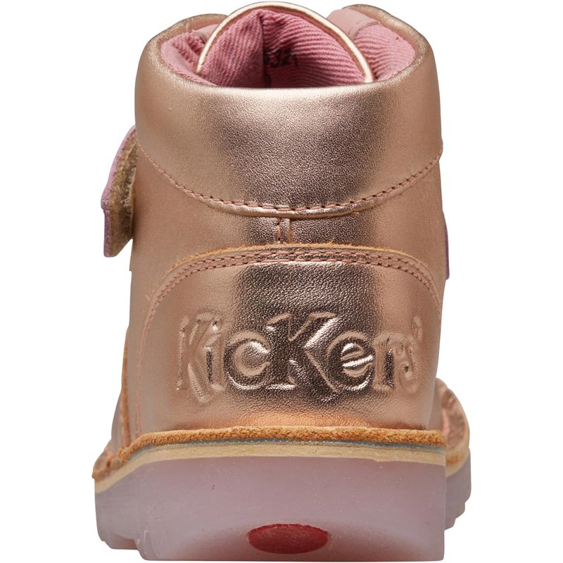 rose gold kickers size 5