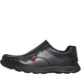 Kickers Mens Reasan Slip On Shoes Black