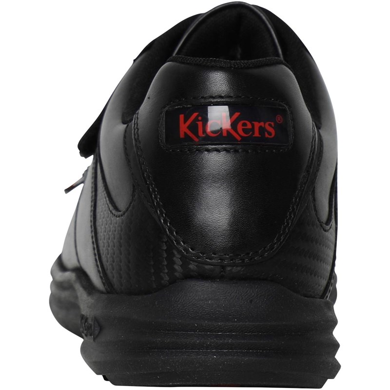 Kickers Mens Reasan Strap Shoes Black