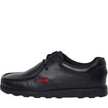 Kickers Mens Fragma Lace Shoes Black