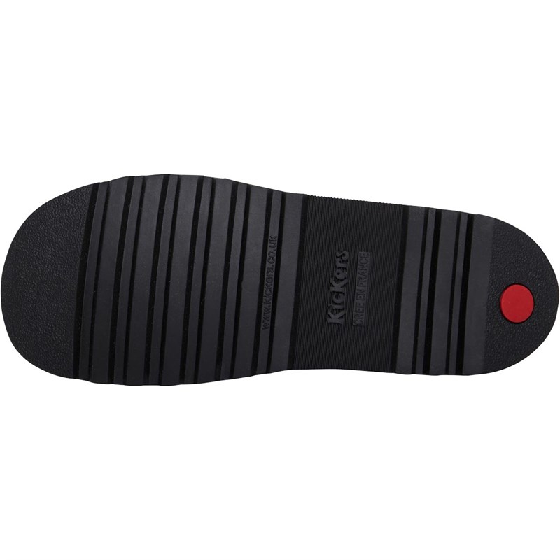 Kickers Dames Kick Lo Aztec Patent Nette schoenen Zwart